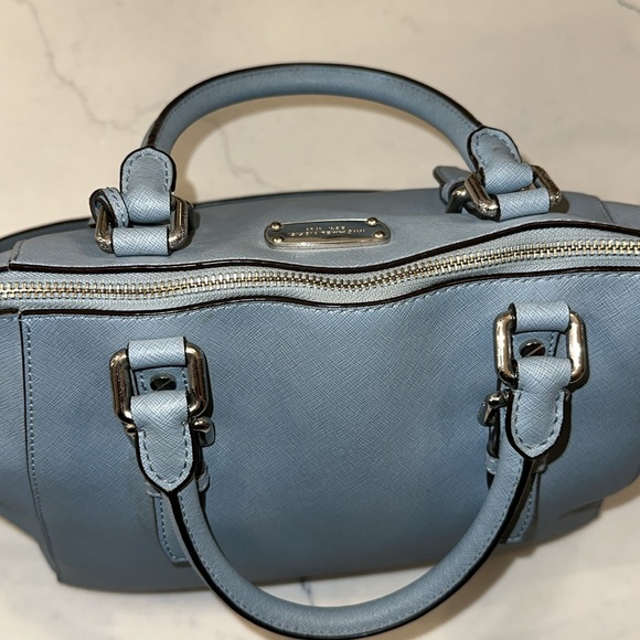 Michael Kors Large Blue Tote Bag - Picture 9 of 9